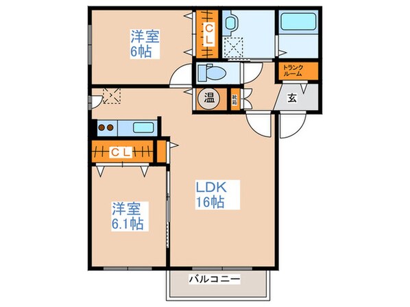 プレリュードの物件間取画像